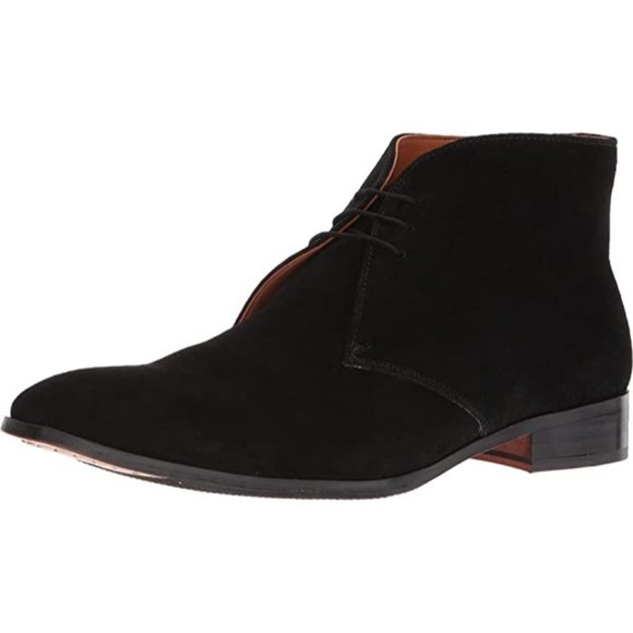 Carlos by Carlos Santana Men\'s Corazon Chukka Suede‎ Boot, Black, Size 11, NIB main image 10